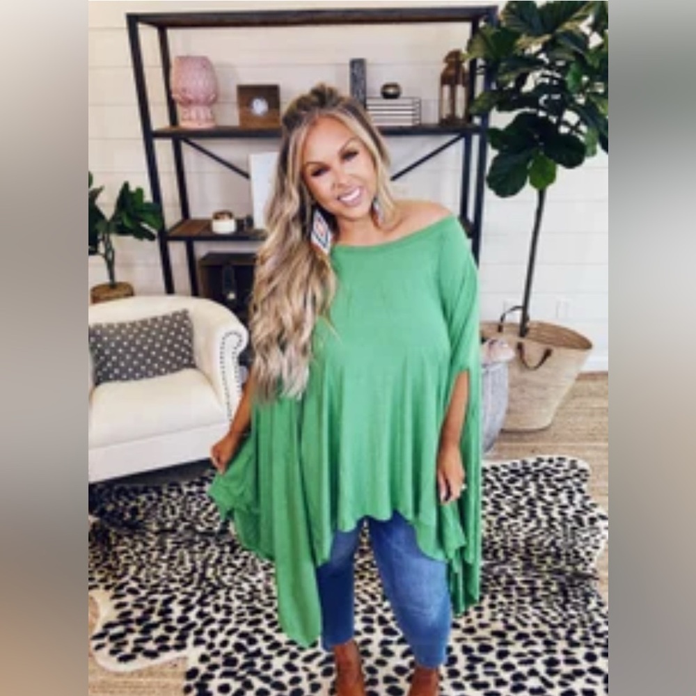 Cherish Poncho Tunic - One Size